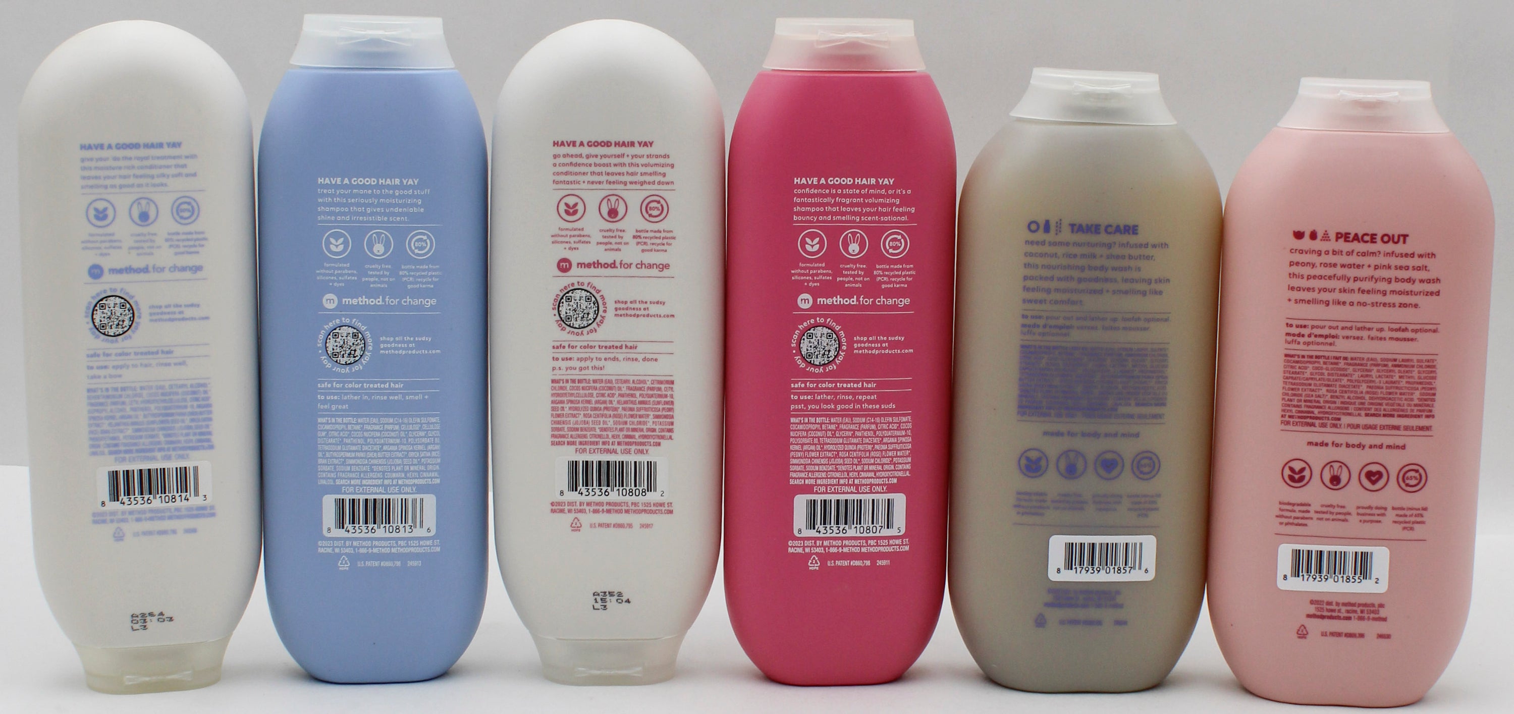METHOD HAIR & BODY WASH MIXED FLOORSTAND