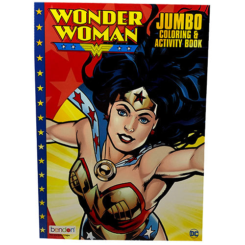 JUMBO COLOR/ACTVTY BOOK-WNDR WOMAN