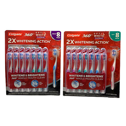 T/BRUSH 8CT PLTNM MD/SFT-AST/DIS NI