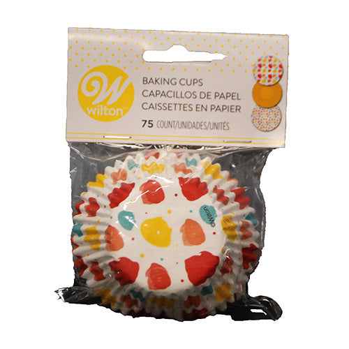 WILTON BAKING CUP MOD DOT STANDARD 75CT
