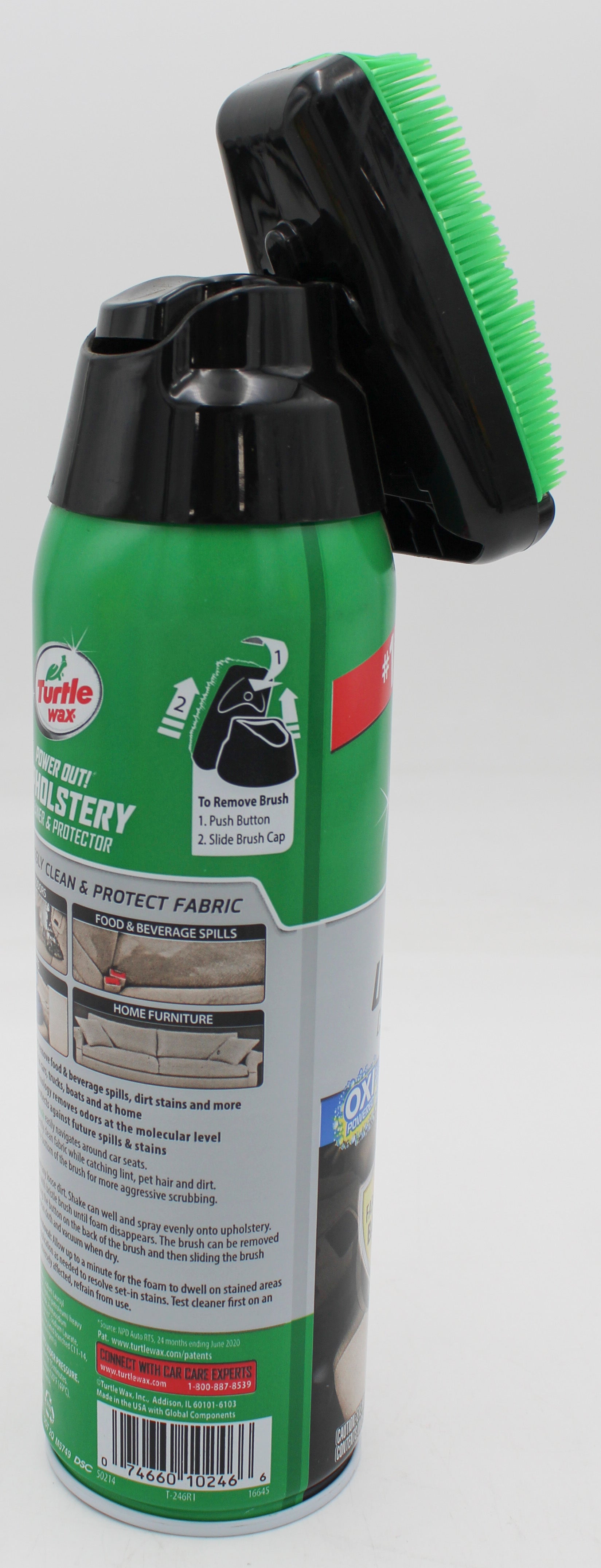 SP TURTLE WAX POWER OUT UPHOLSTERY CLEANER & PROTECTOR 18oz