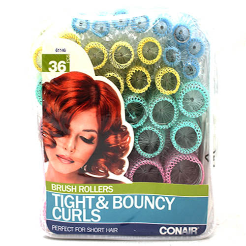 SP CNAIR BRUSH ROLLERS 36CT CURLS