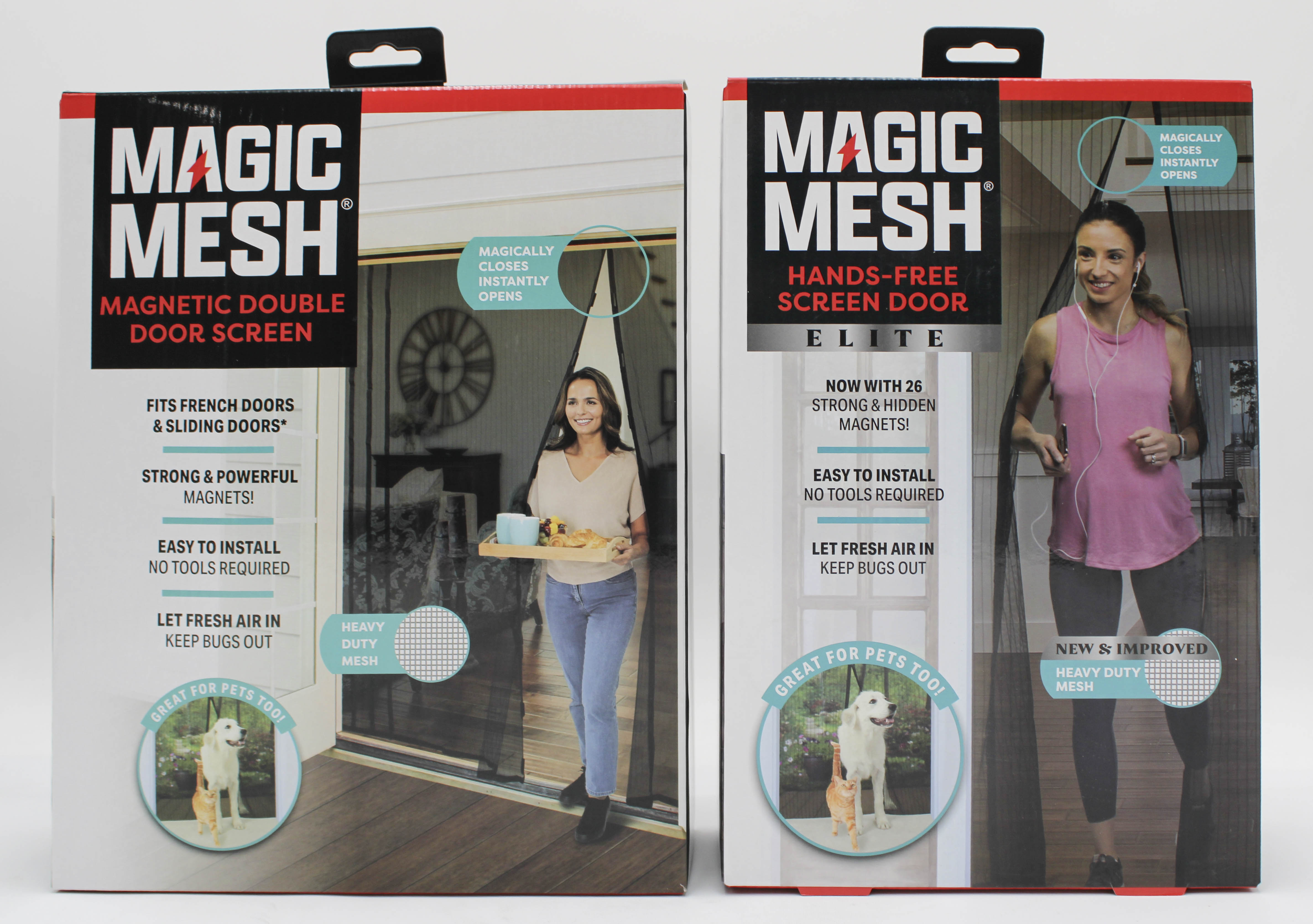 MAGIC MESH ELITE AND DOUBLE DOOR HANDS FREE SCREEN BUNDLE NI