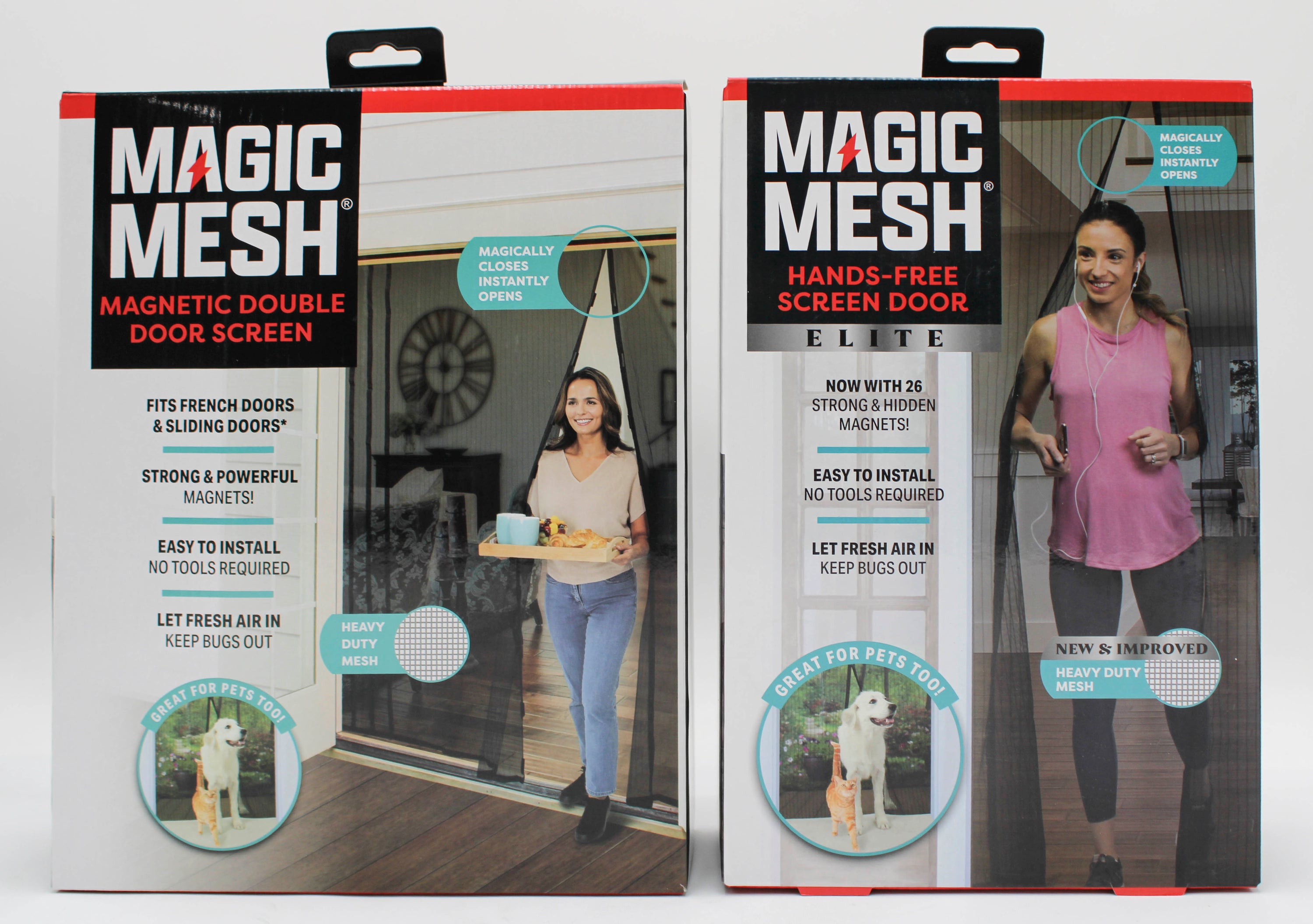 MAGIC MESH ELITE AND DOUBLE DOOR HANDS FREE SCREEN BUNDLE NI