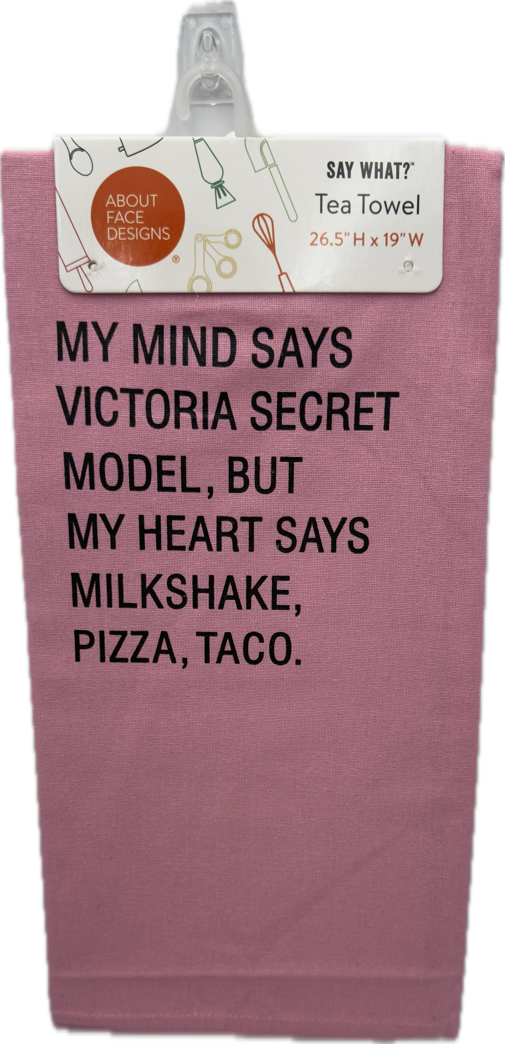 MILKSHAKE, PIZZA, TACO TEA TOWEL