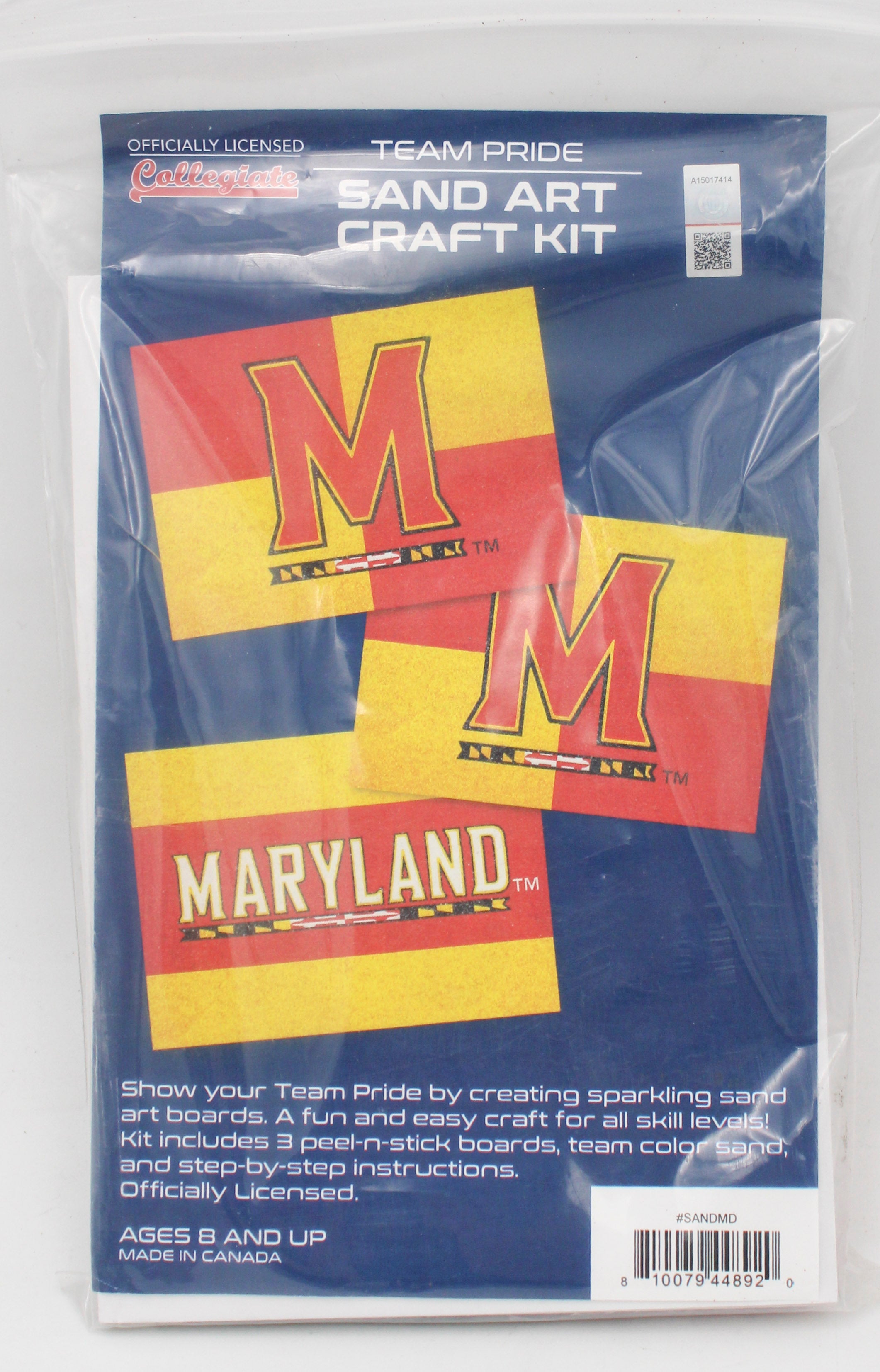 MARYLAND TERRAPINS SAND ART CRAFT KIT