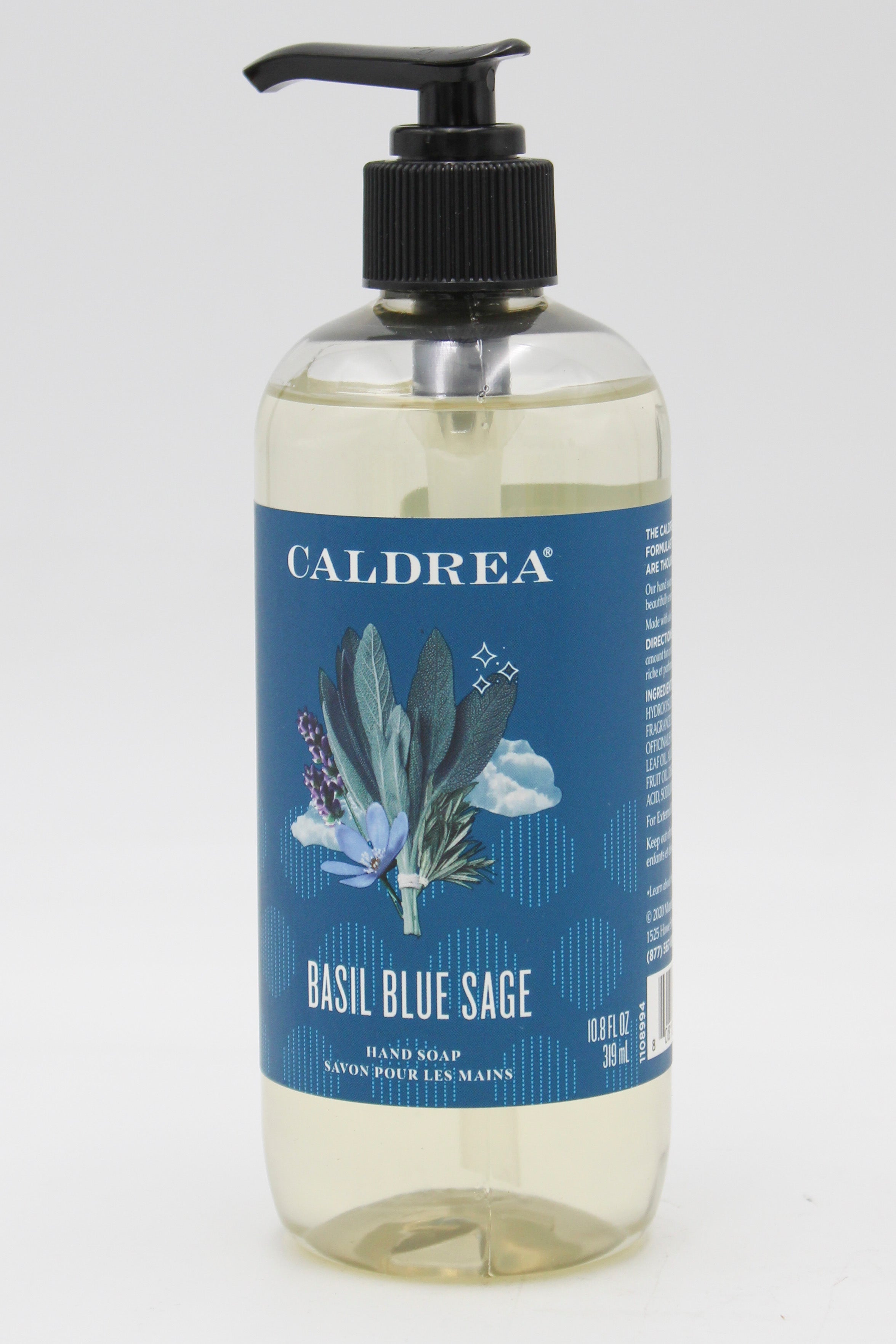 Caldrea Hand Soap Basil Blue Sage 10.8oz