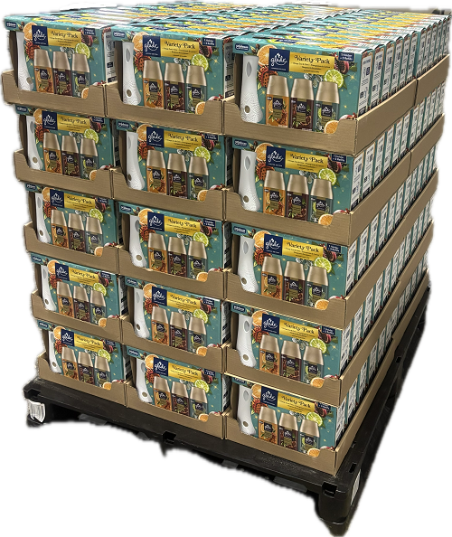 GLADE AUTOMATIC SPRAY KIT VARIETY PACK 1 SPRAYER + 3 REFILLS 6.2oz US