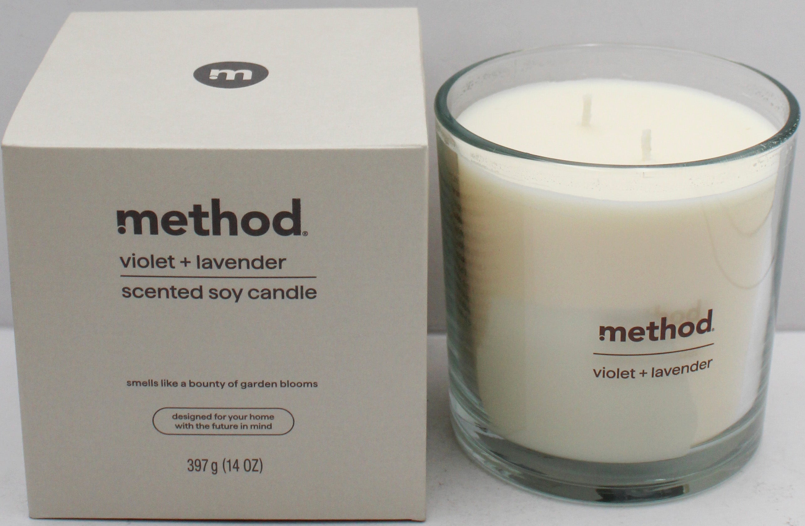 METHOD PREMIUM CANDLE VIOLET + LAVENDER 14oz. US