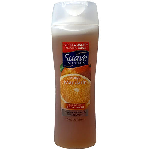 SUAVE BODYWASH 15oz-MANGO/MANDARIN