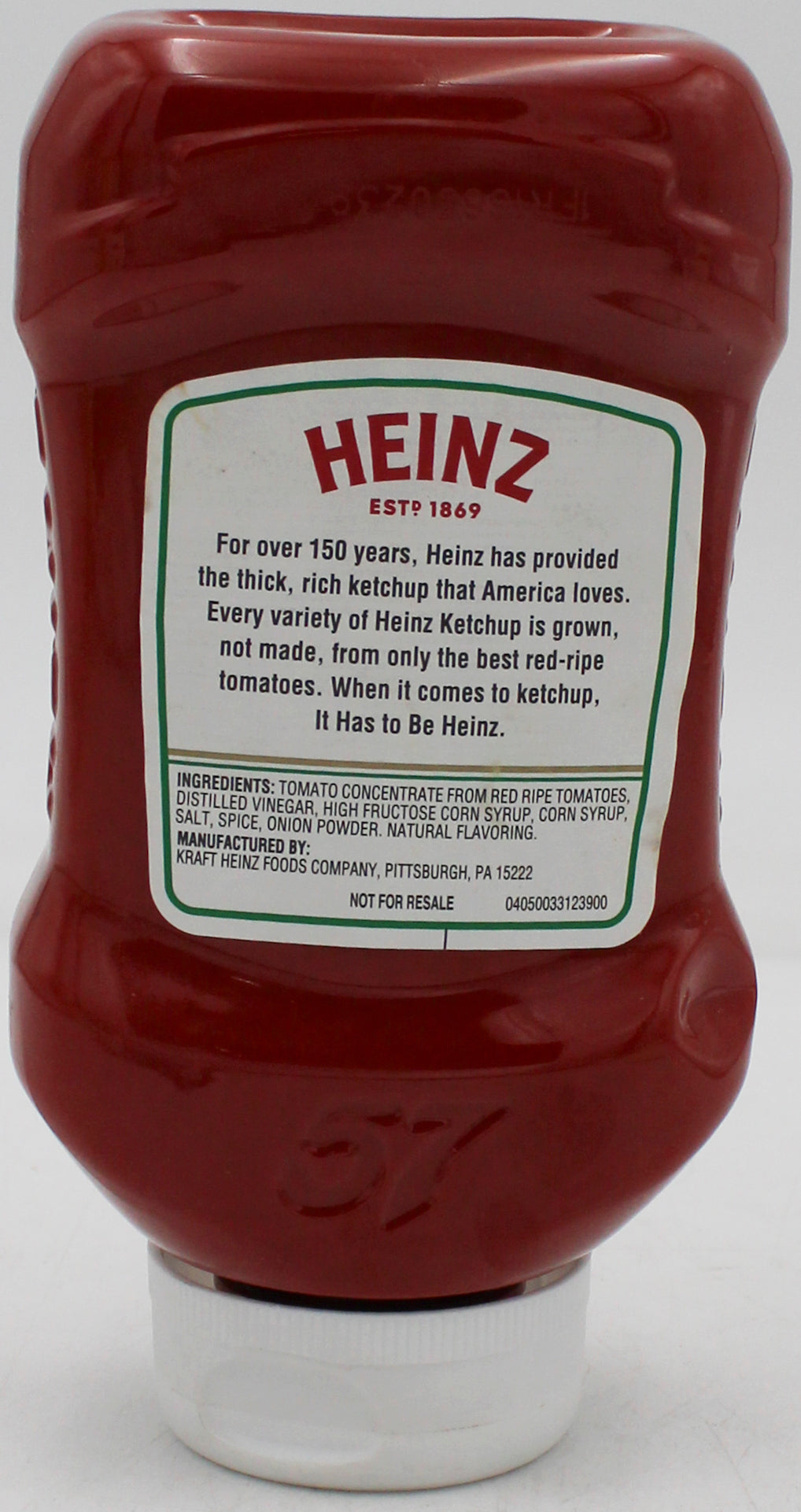 Heinz Ketchup 20oz Bottle (Case)