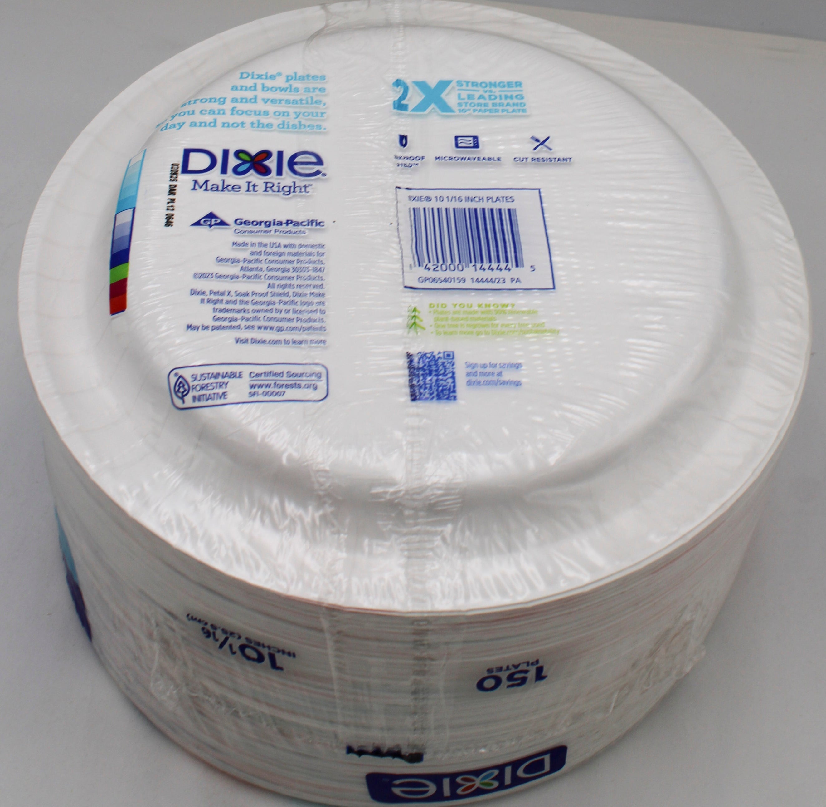 DIXIE PLATES 10 1/16 IN 150CT