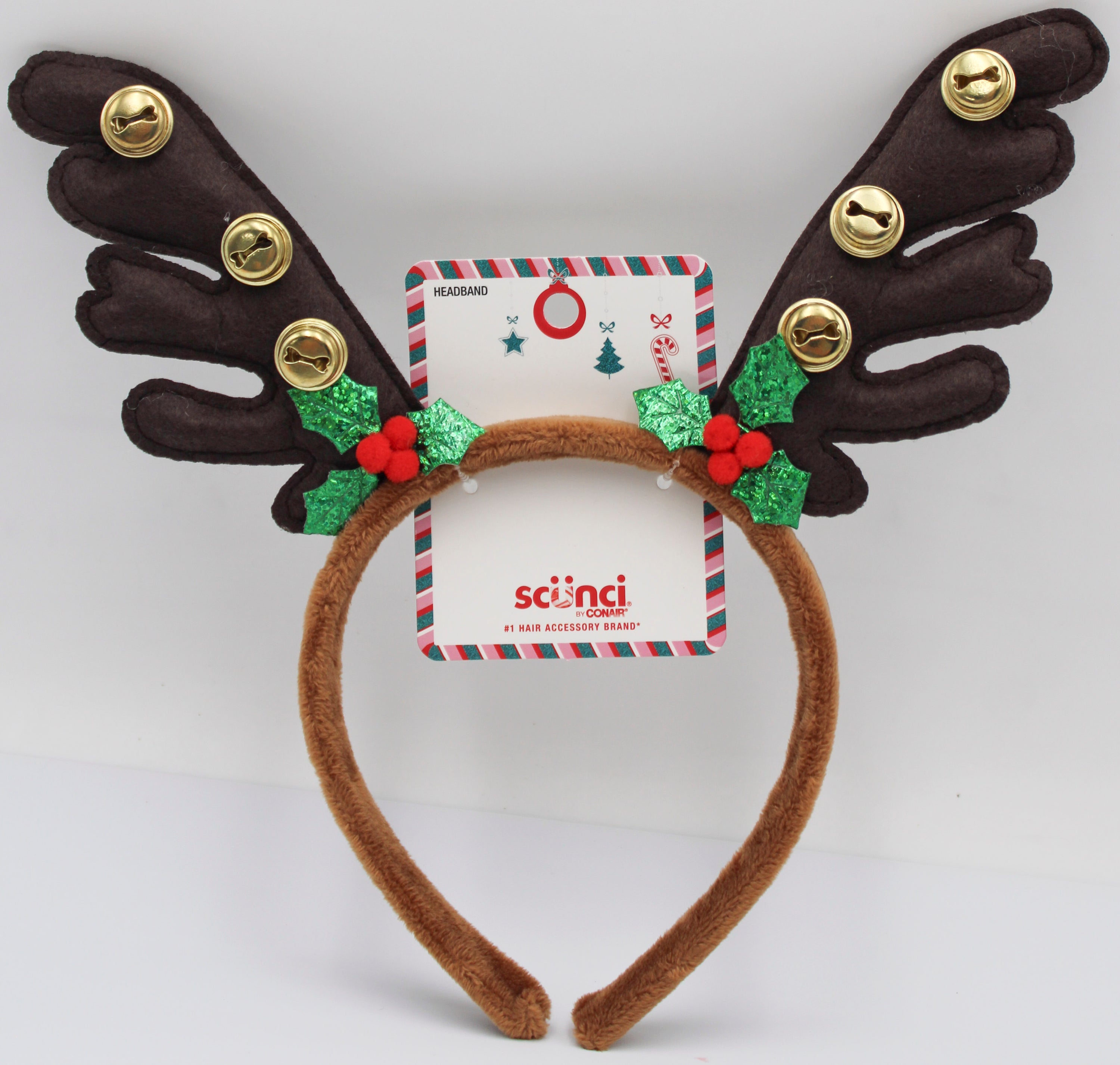 Scrunci Reindeer Bells Headband – Bulk Pack