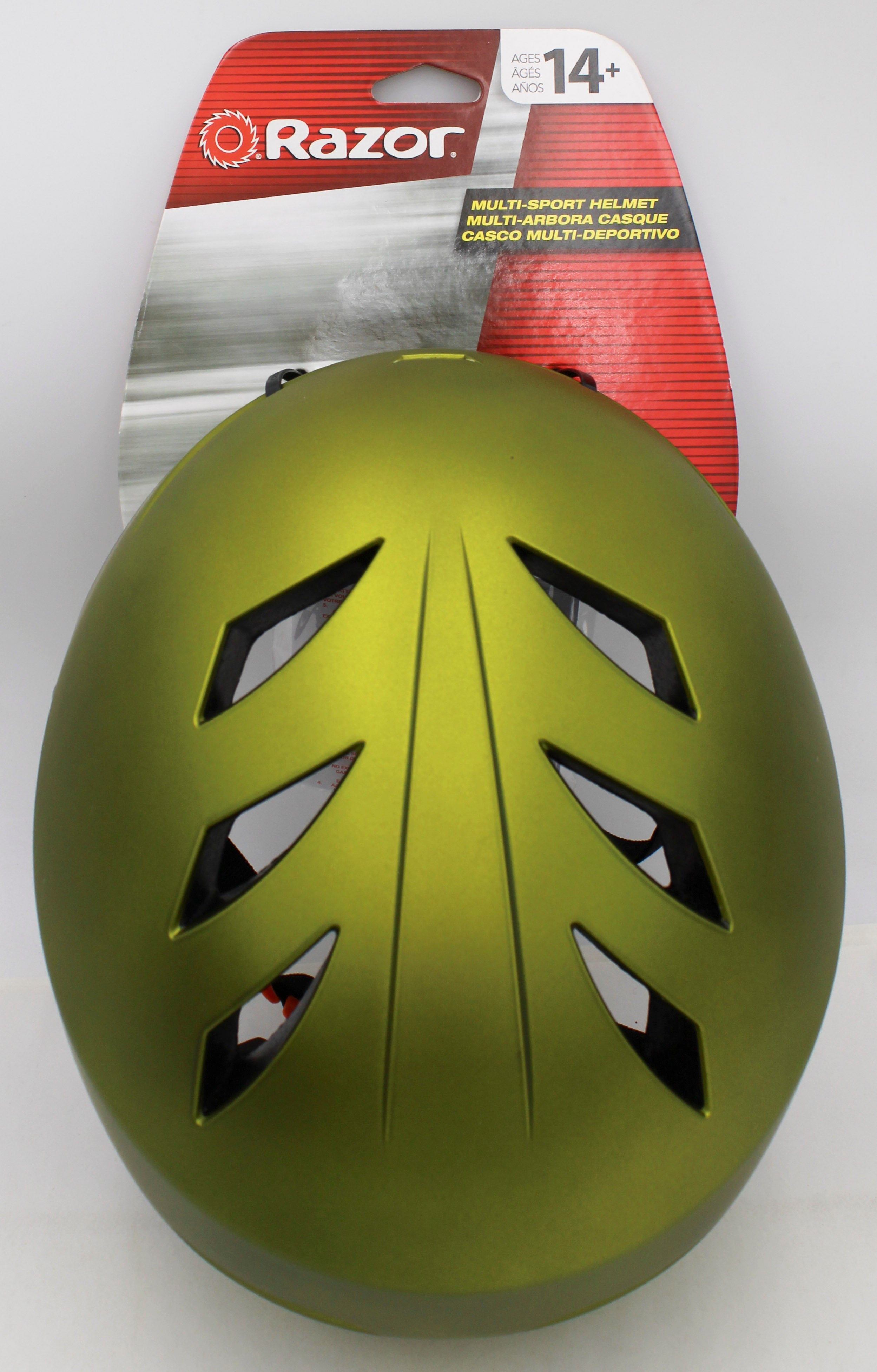 RAZOR ADULT HELMET SATIN AVOCADO