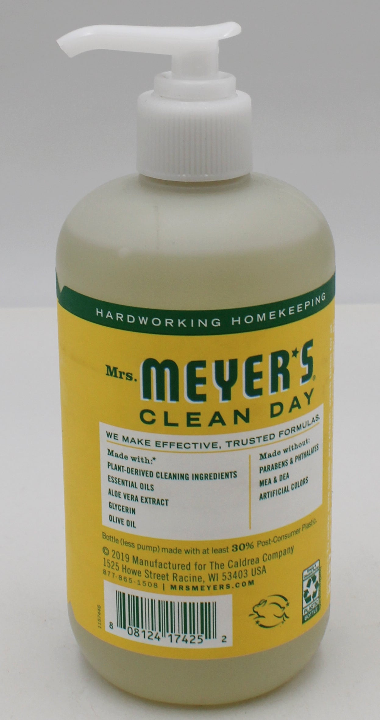 SP MEYER'S HAND SOAP 12.5oz HONEYSUCKLES