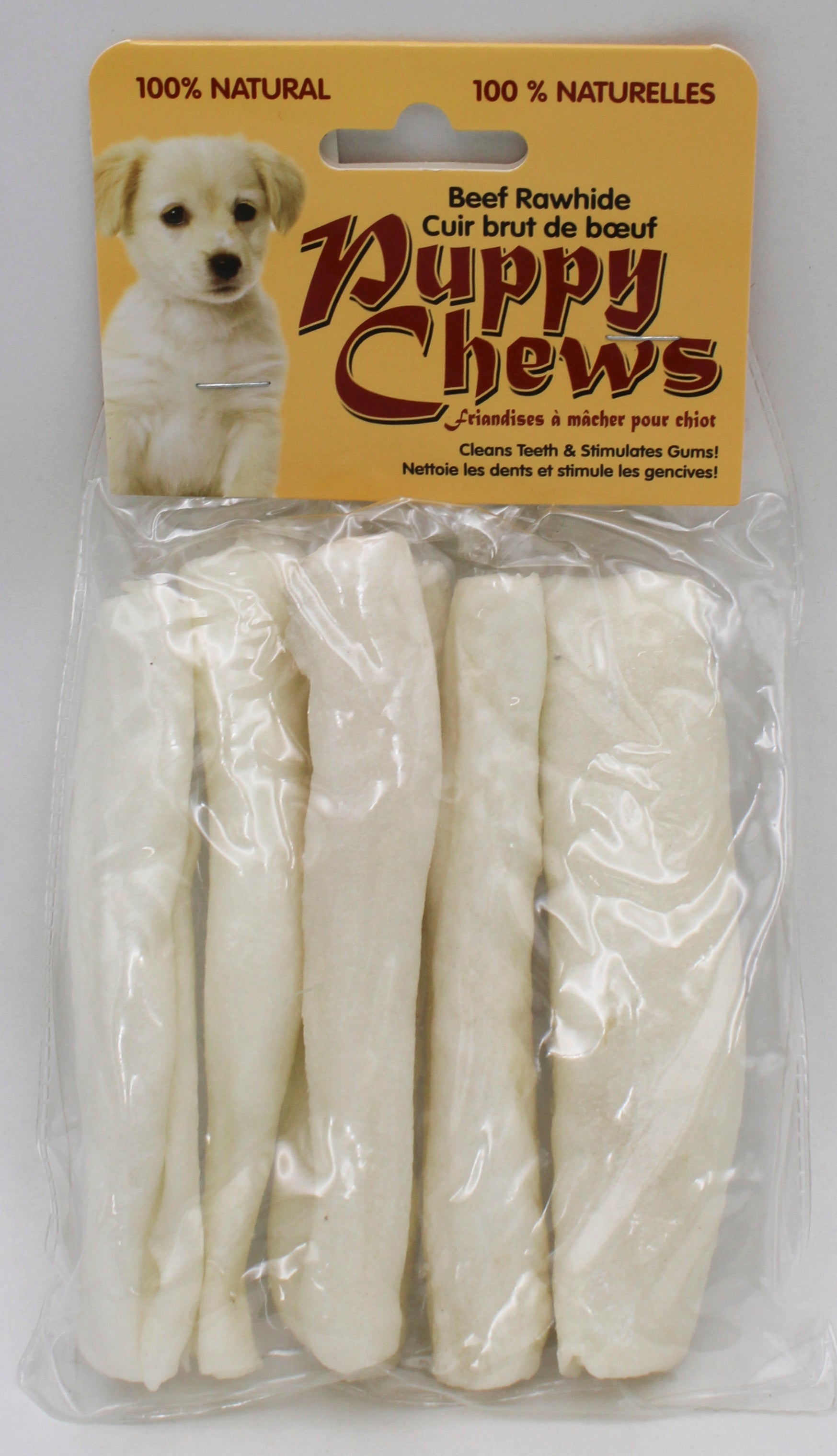 5" NATURAL RAWHIDE ROLLS 6PC BB JULY 2027