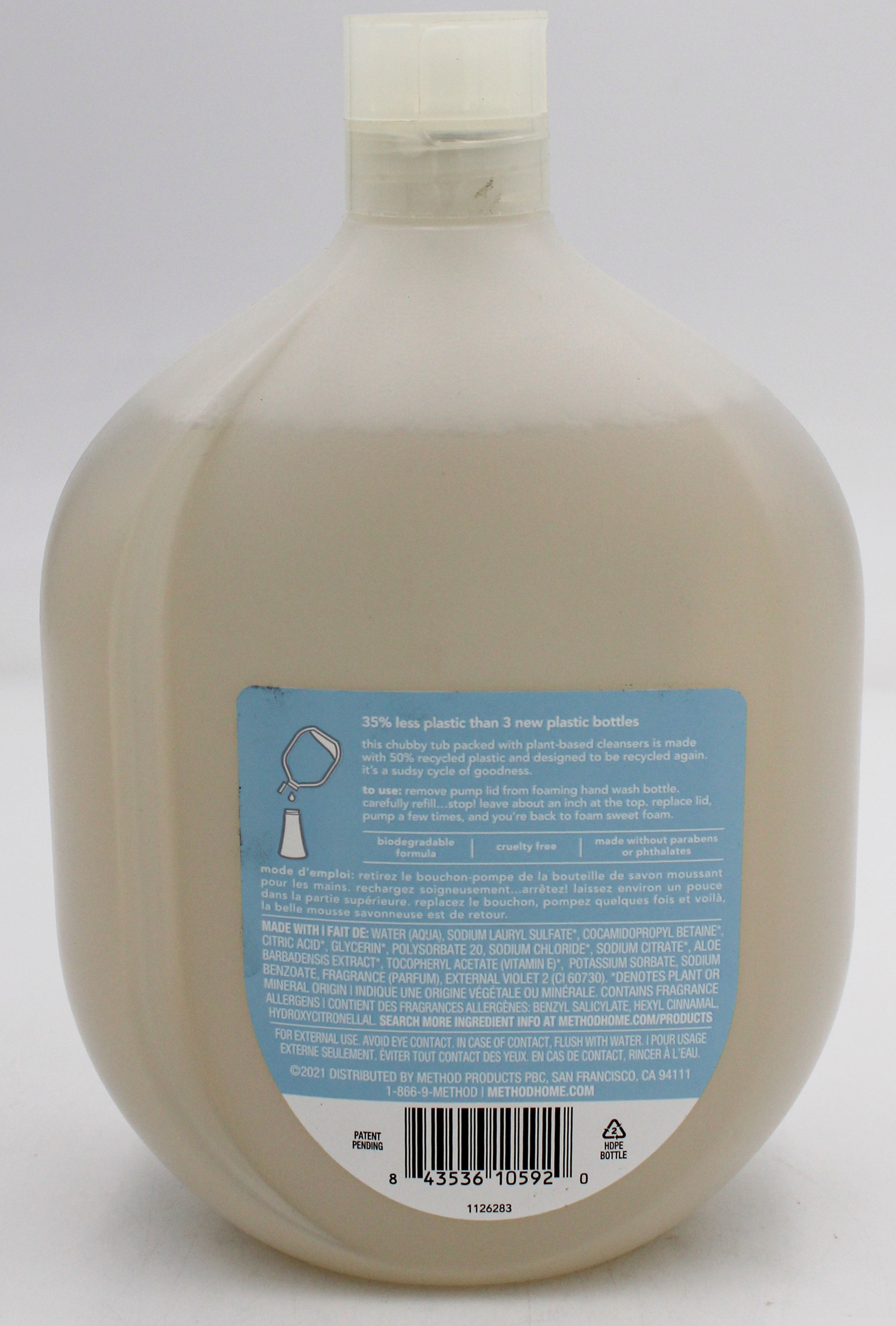 SP METHOD FOAMING HAND WASH REFILL 28floz SWEET WATER US