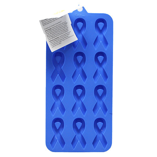 WILTON CAUSE RIBBON SILICONE CANDY MOLD (12 CAVITY)