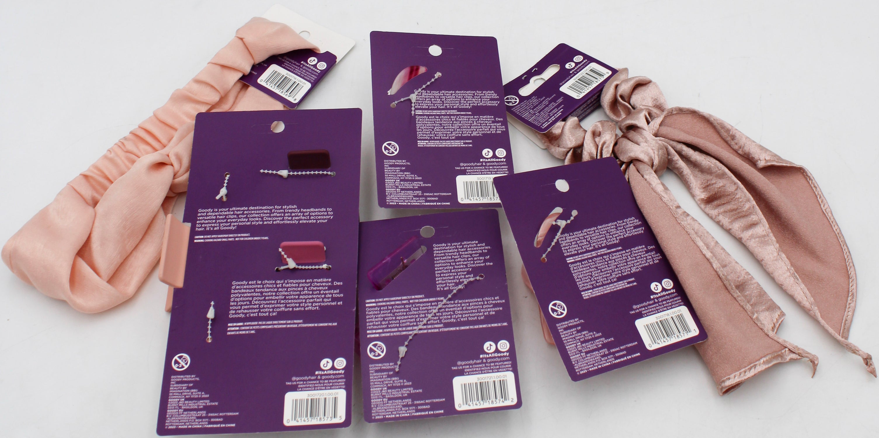 GOODY PRETTY IN PINK COLLECTION 42CT DISPLAY NI