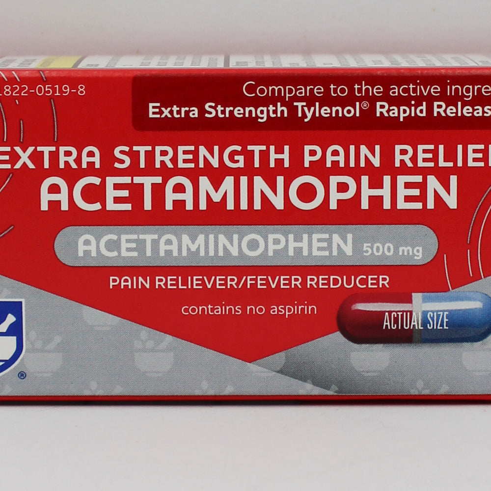RITE AID PAIN RELIEF ACETAMINOPHEN EXTRA STRENGTH QUICK RELEASE GELCAPS 24ct EXP 12/15/2027