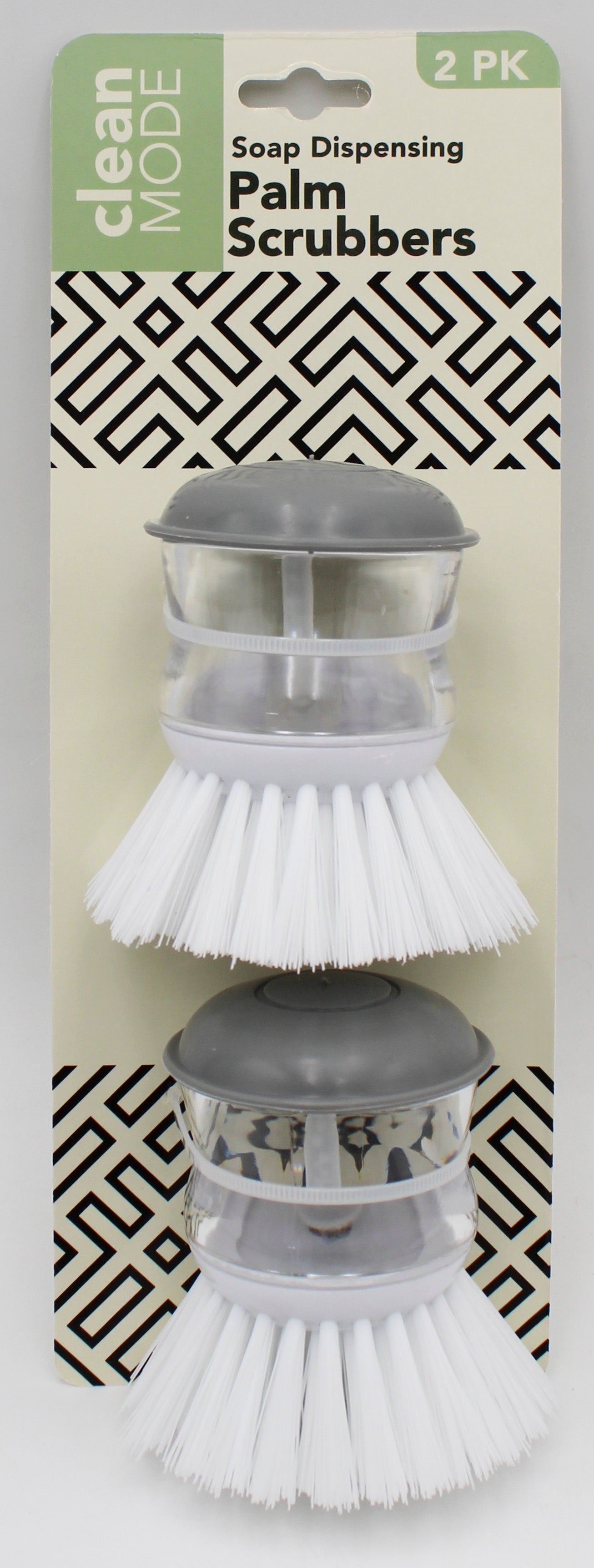 2CT PALM SOAP DISPENSING DISH BRUSH NI