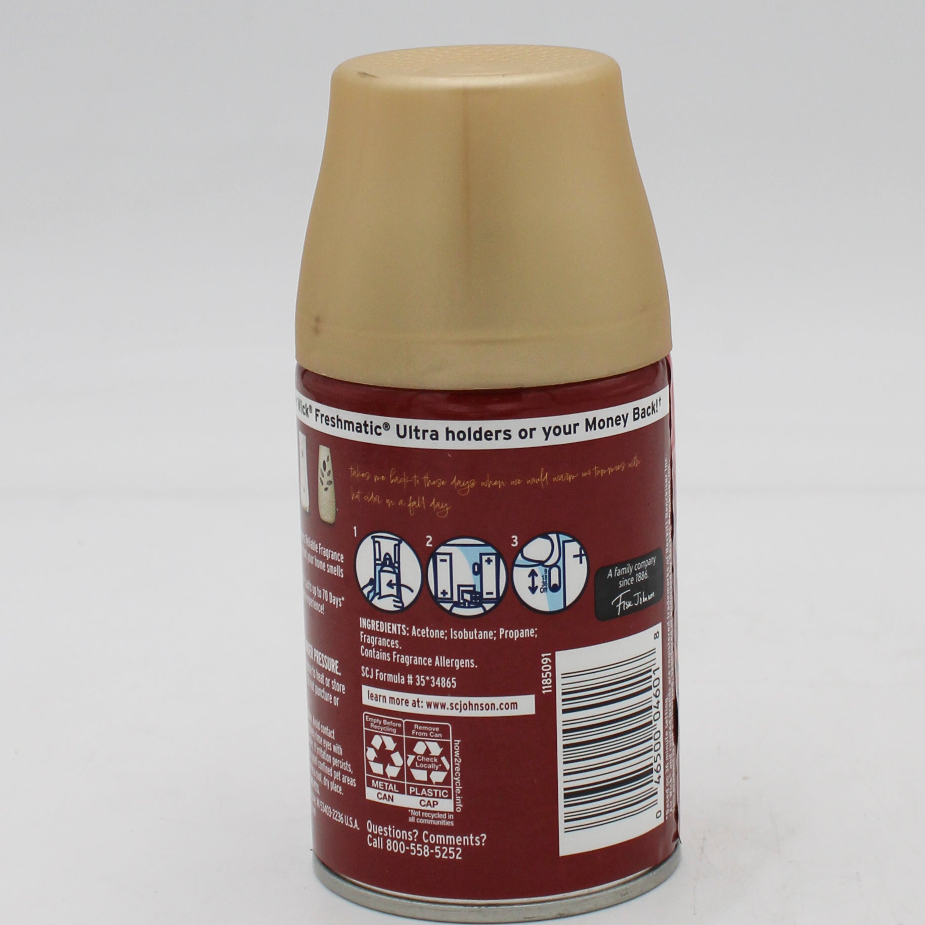 SP GLADE AUTOMATIC REFILL AUTUMN SPICED APPLE 6.2oz
