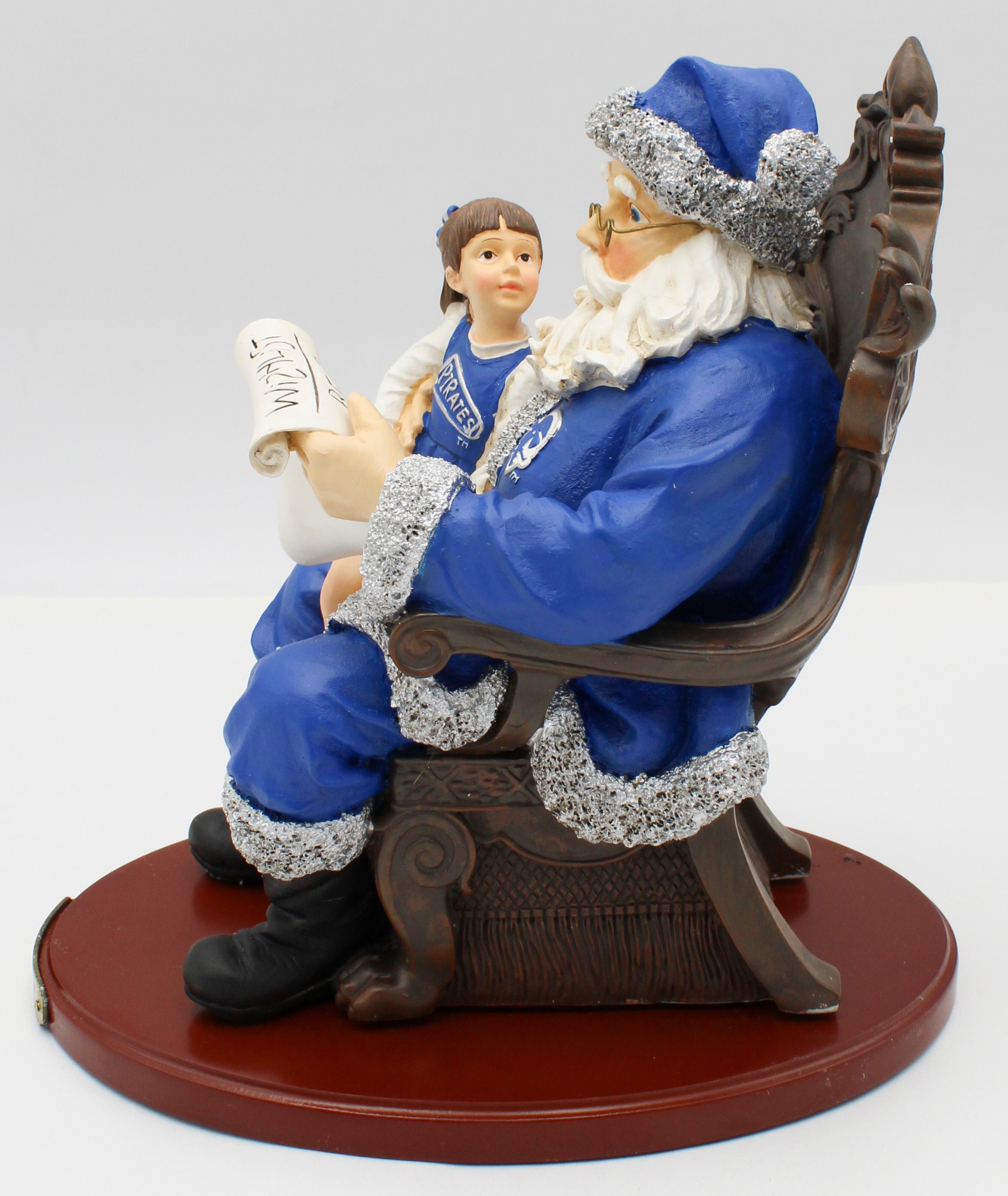 SANTA FIGURINE - SETON HALL PIRATES