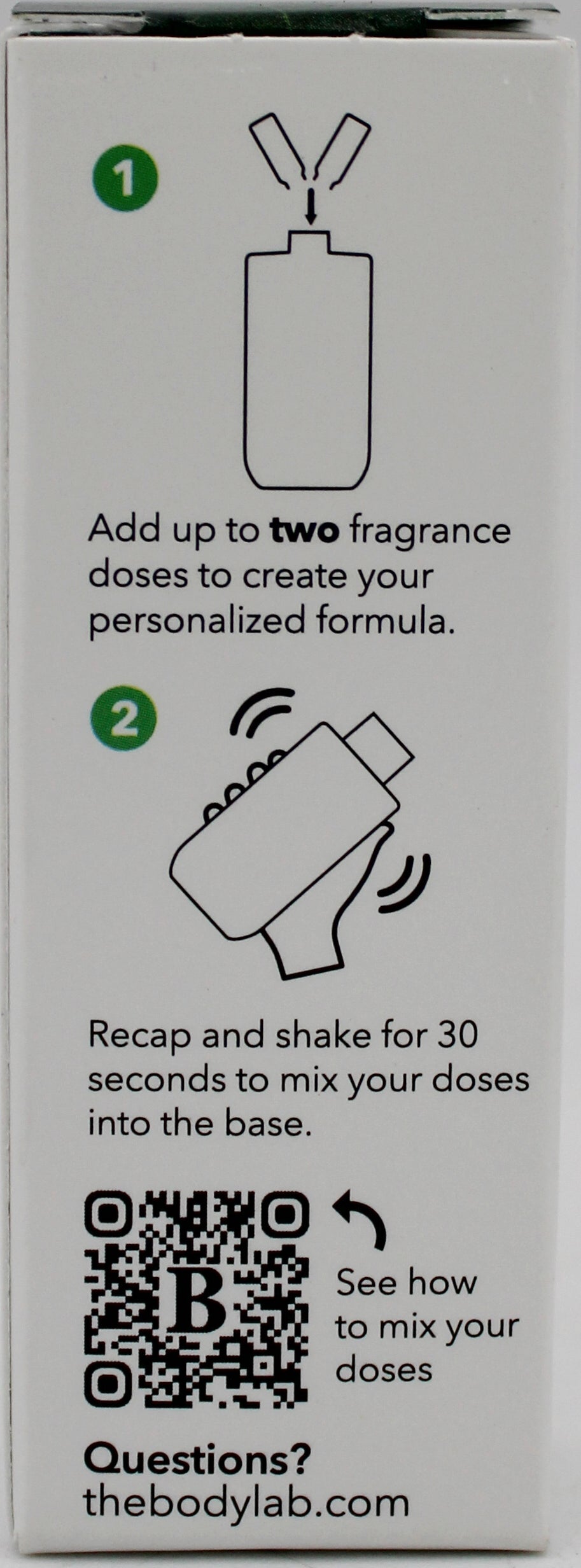 THE BODY LAB FRAGRANCE DOSE 0.2oz - FRESH EUCALYPTUS