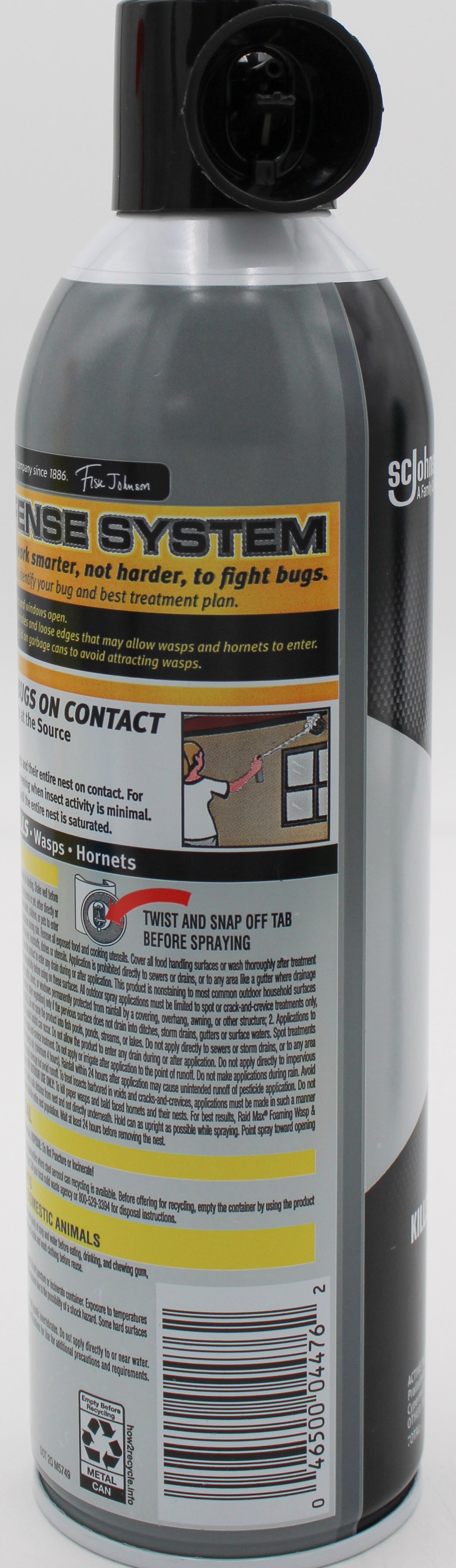 SP RAID MAX FOAMING WASP & HORNET 16.5oz.