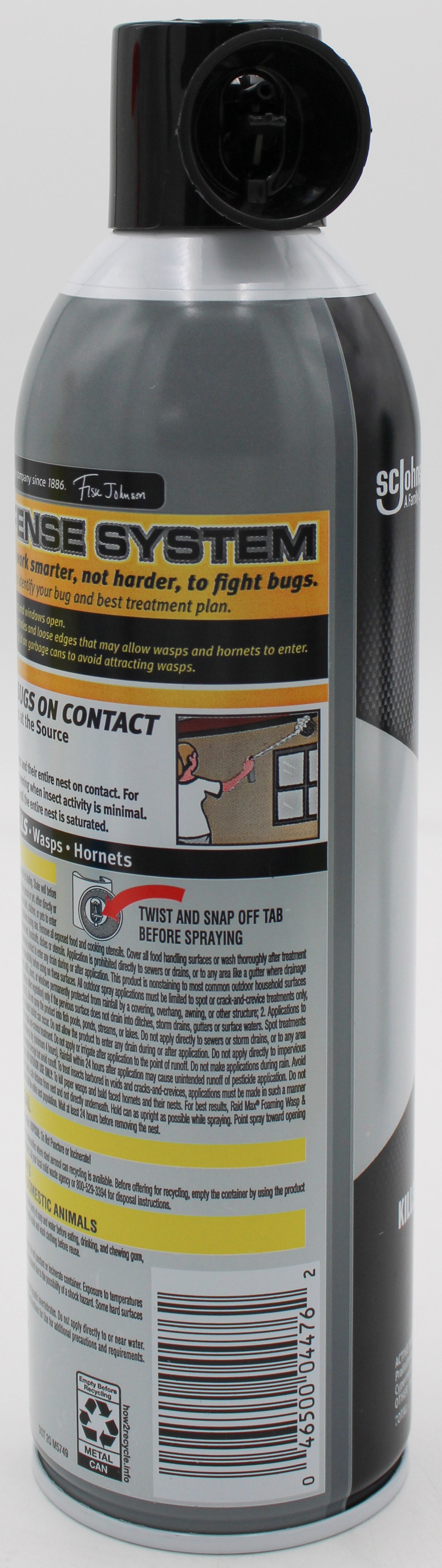 SP RAID MAX FOAMING WASP & HORNET 16.5oz.