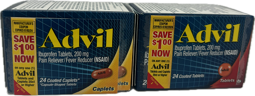 ADVIL TABLETS/CAPLETS ASSORTED EXP 10/31/25 NI