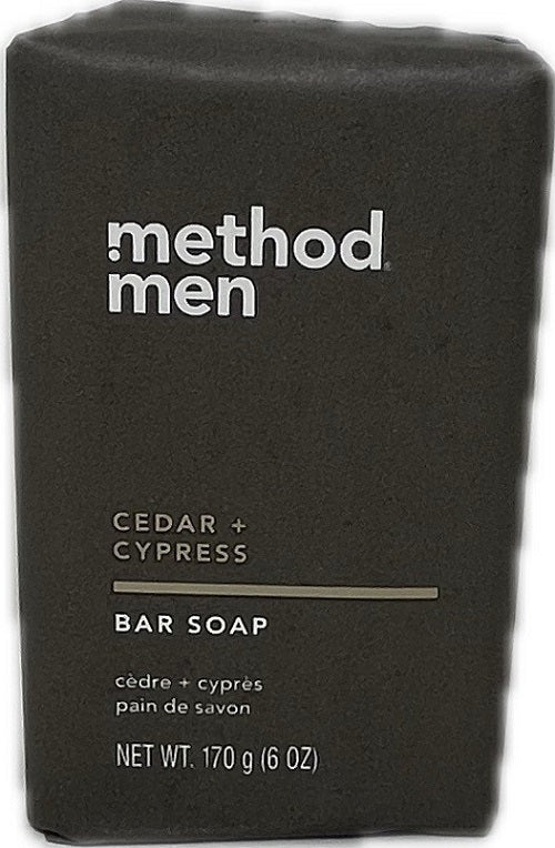SP METHOD MEN BAR SOAP CEDAR + CYPRESS 6oz