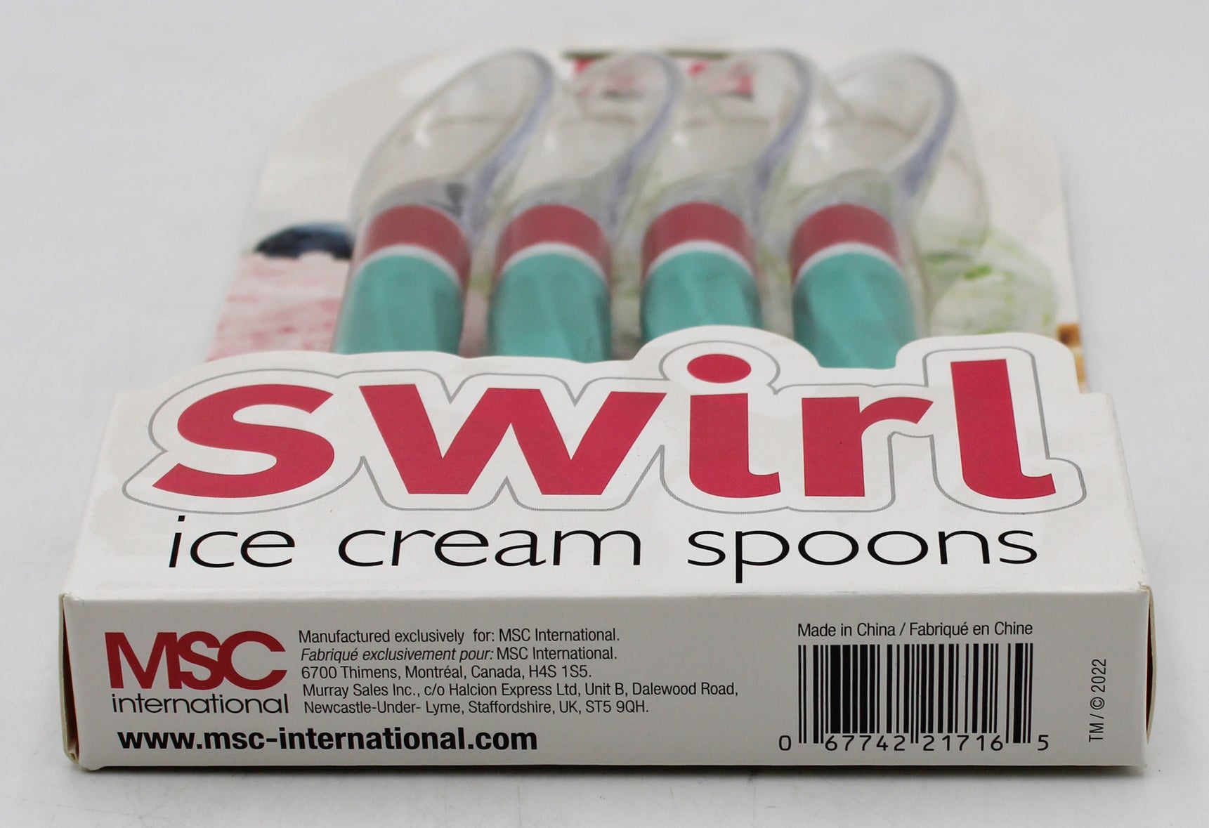 4PC ICE CREAM SPOONS NI