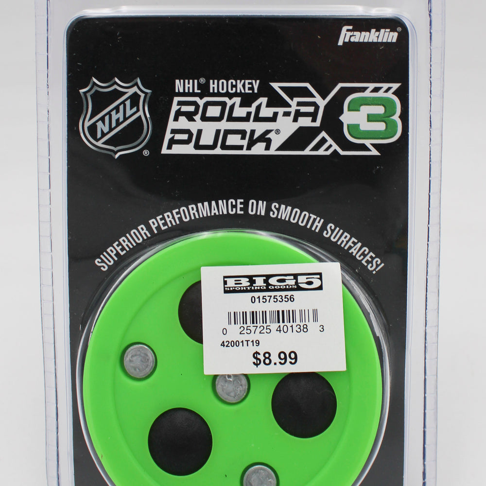 FRANKLIN NHL ROLL-A-PUCK  X3-