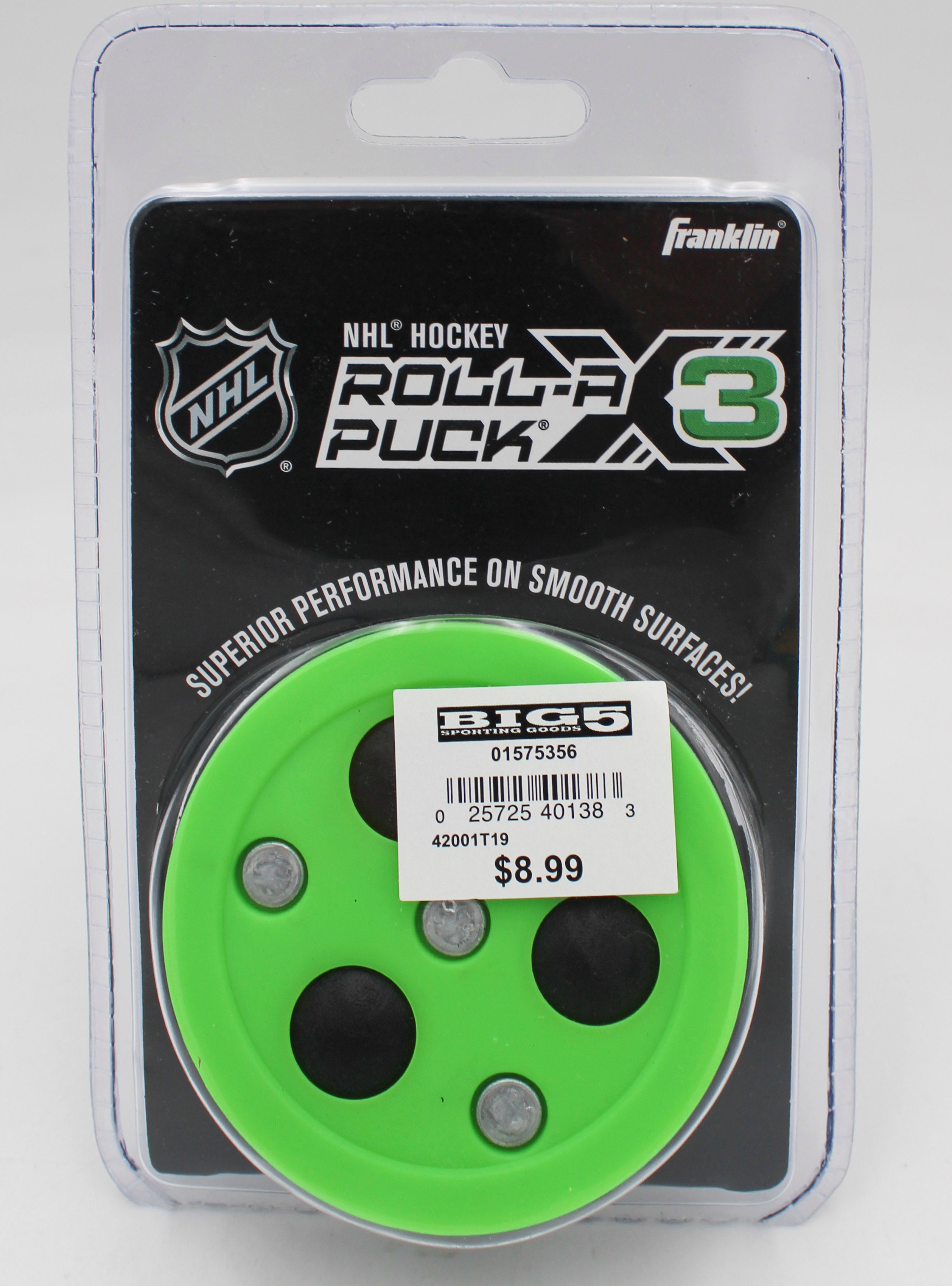 FRANKLIN NHL ROLL-A-PUCK  X3-