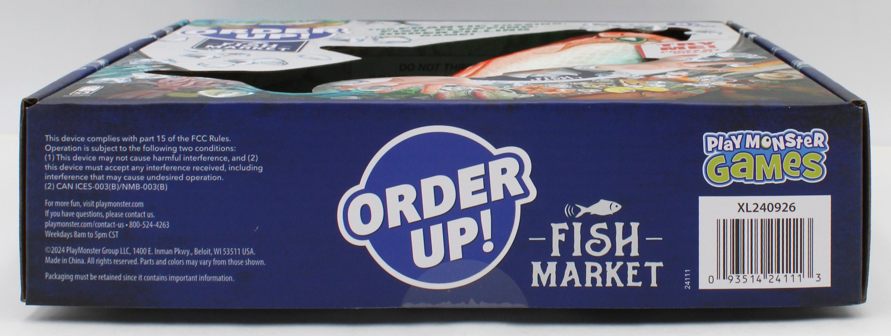 ORDER UP FISH MARKET BOARD GAME