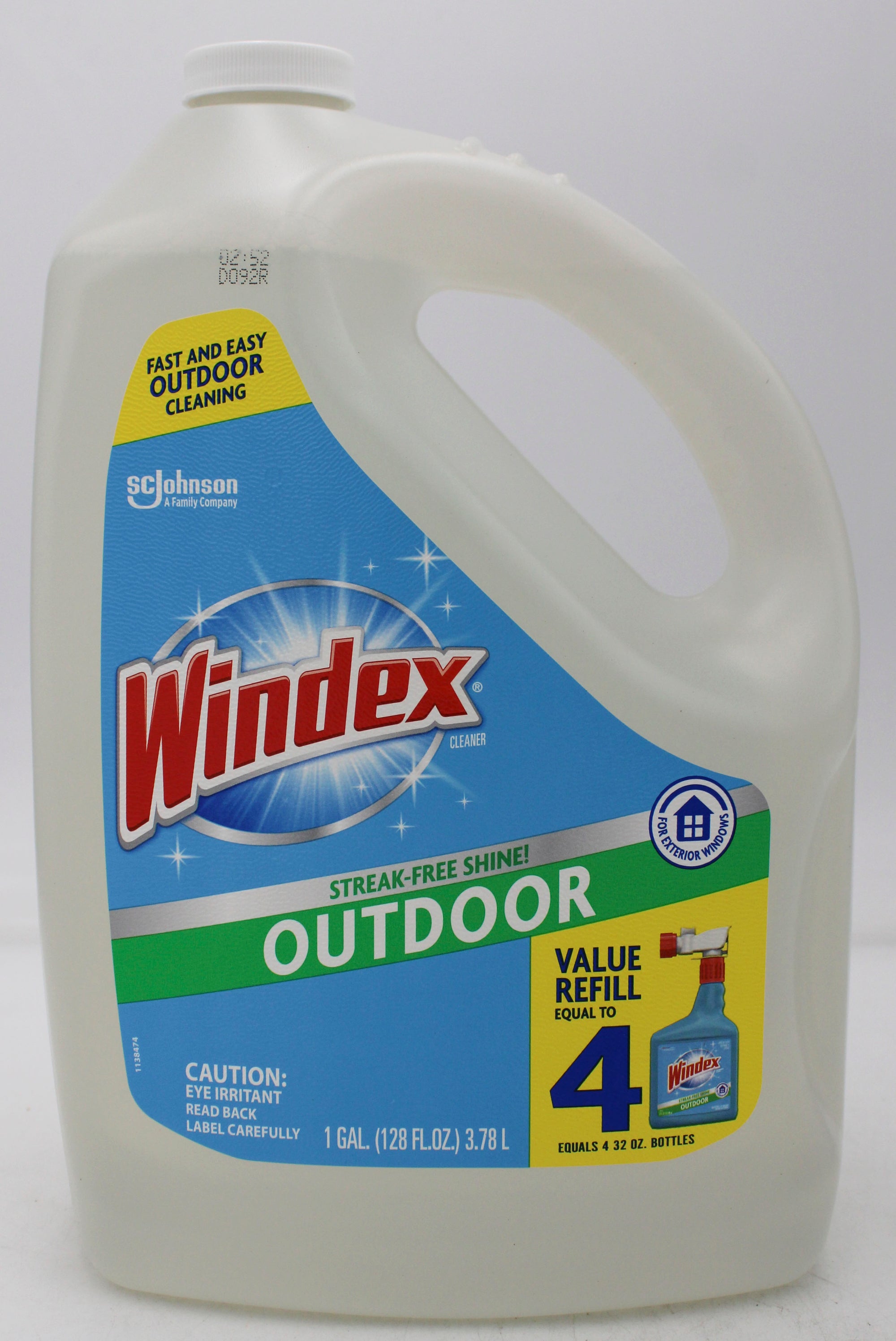 SP WINDEX REFILL 128oz-STEAK FREE SHINE OUTDOOR