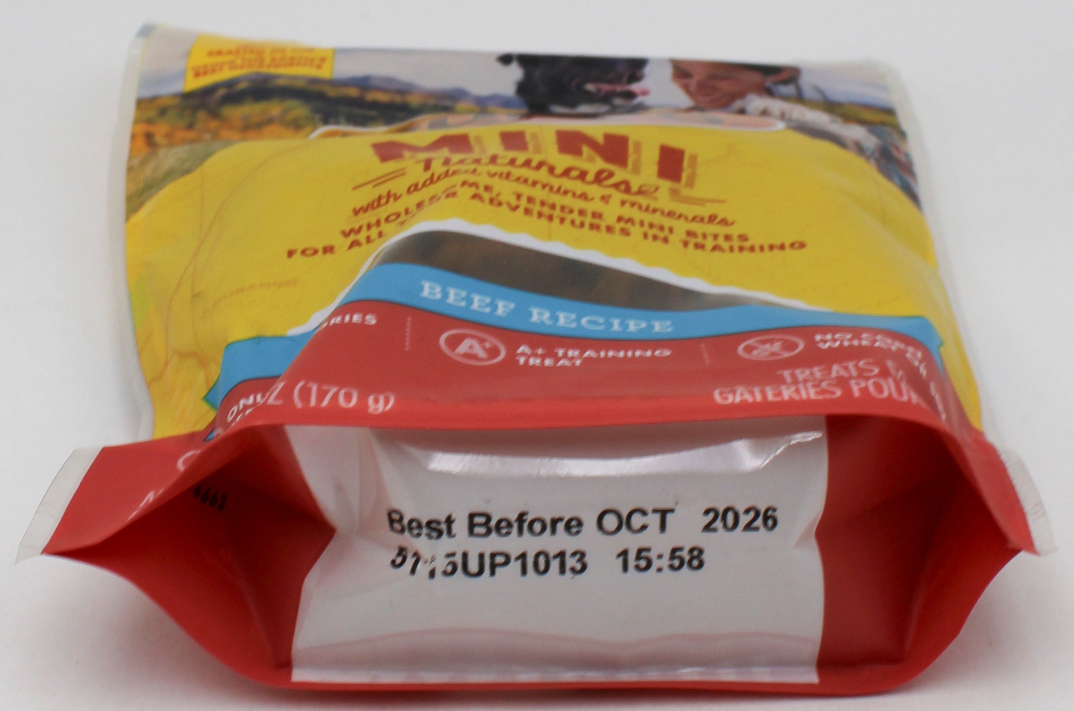 PURINA ZUKES MINI NATURALS BEEF 6oz BB 10.31.26 NI