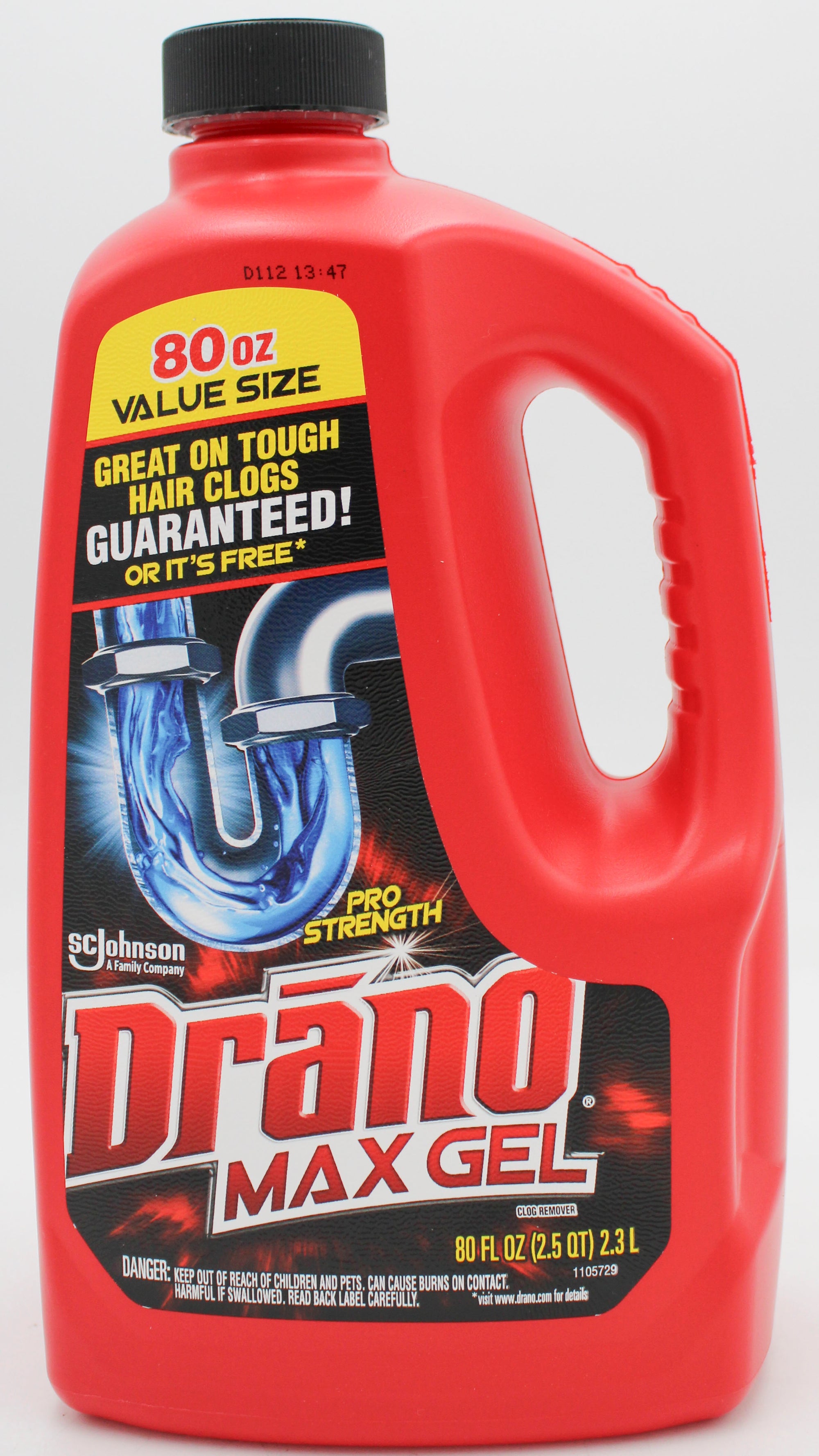SP DRANO CLOG RMVR 80oz-MAX GEL*