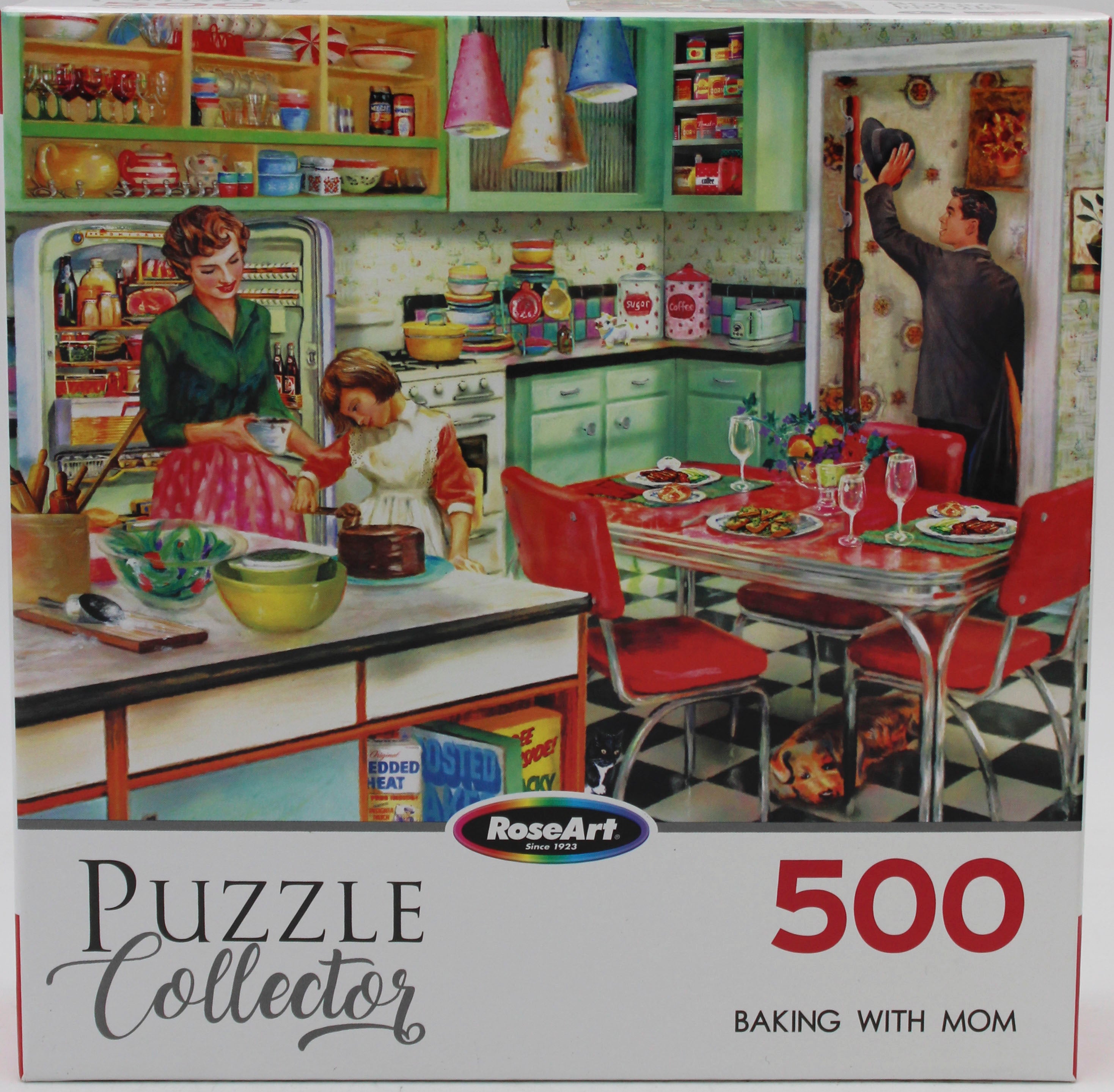 CRA-Z-ART PUZZLE COLLECTOR BAKING WITH MOM 500PC