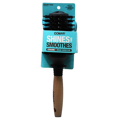 SP CNAIR Ceramic Wood Round Brush - Wholesale Styling Brush