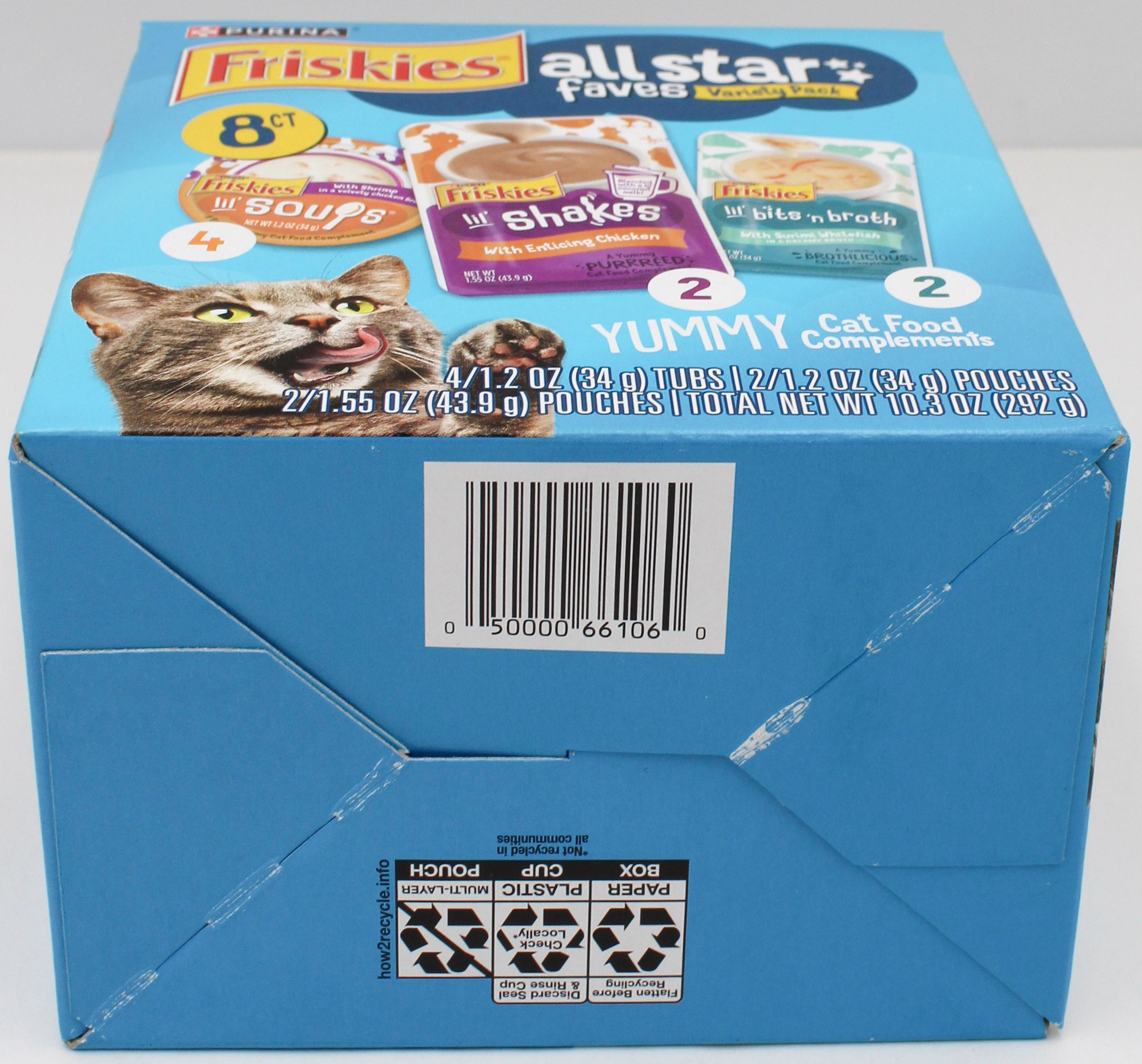 FRISKIES ALLSTAR FAVES VARIETY PACK 8CT 10.3oz. BB 9.30.26 NI