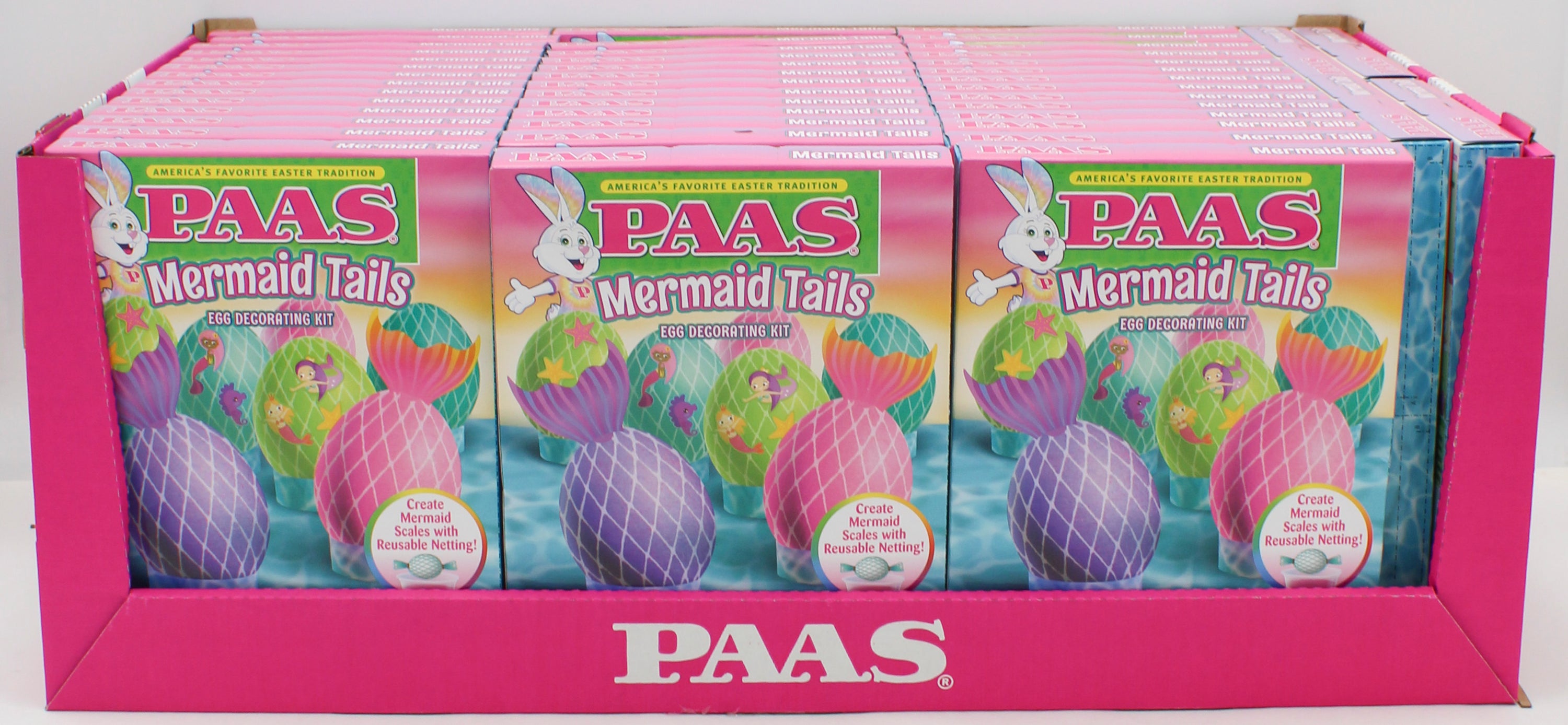 PAAS MERMAID TAILS  EGG DECORATING KIT SHELF TRAY