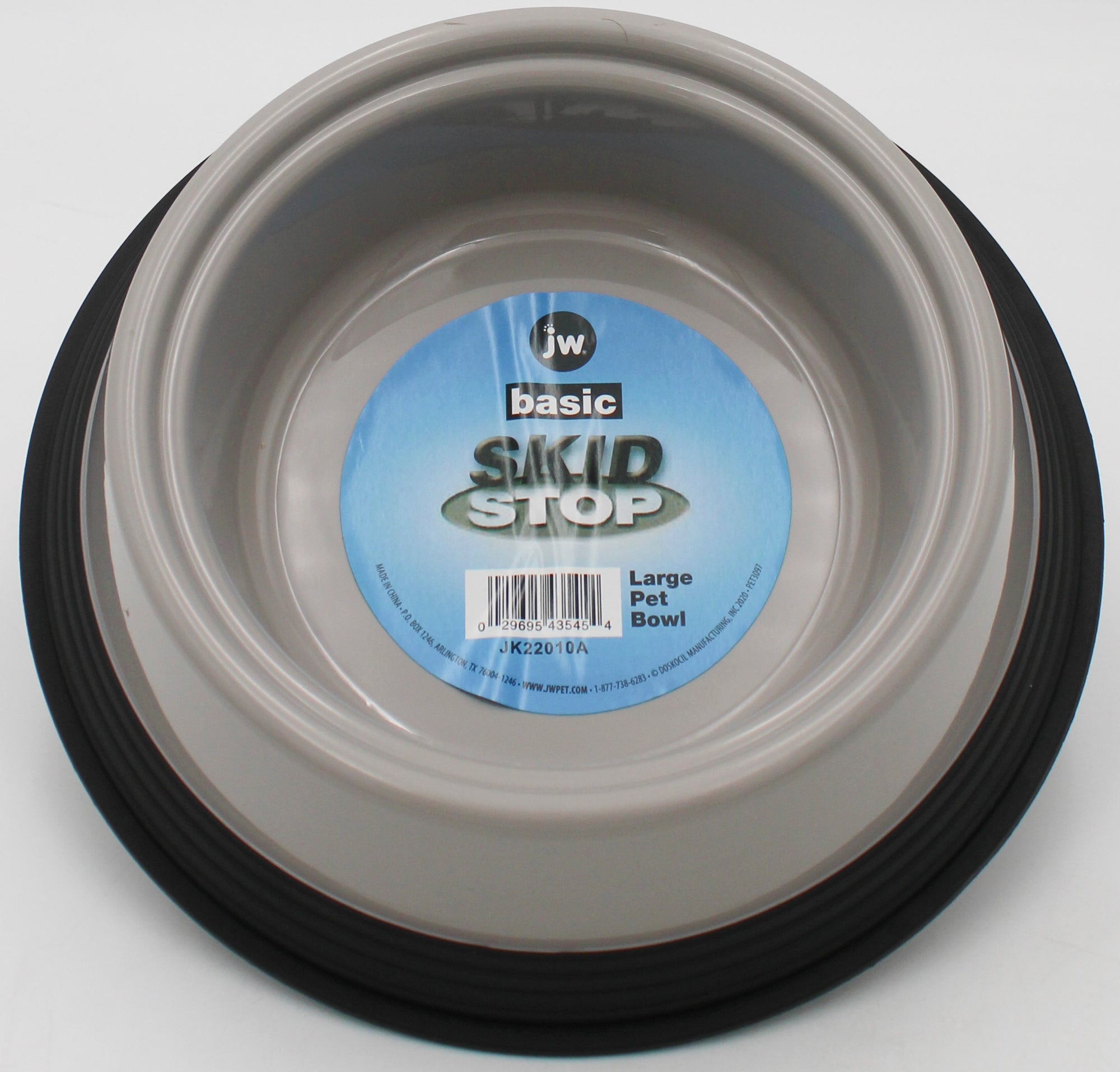 JW PET COMPANY SKID STOP BASIC PET BOWL LARGE 4 CUP
