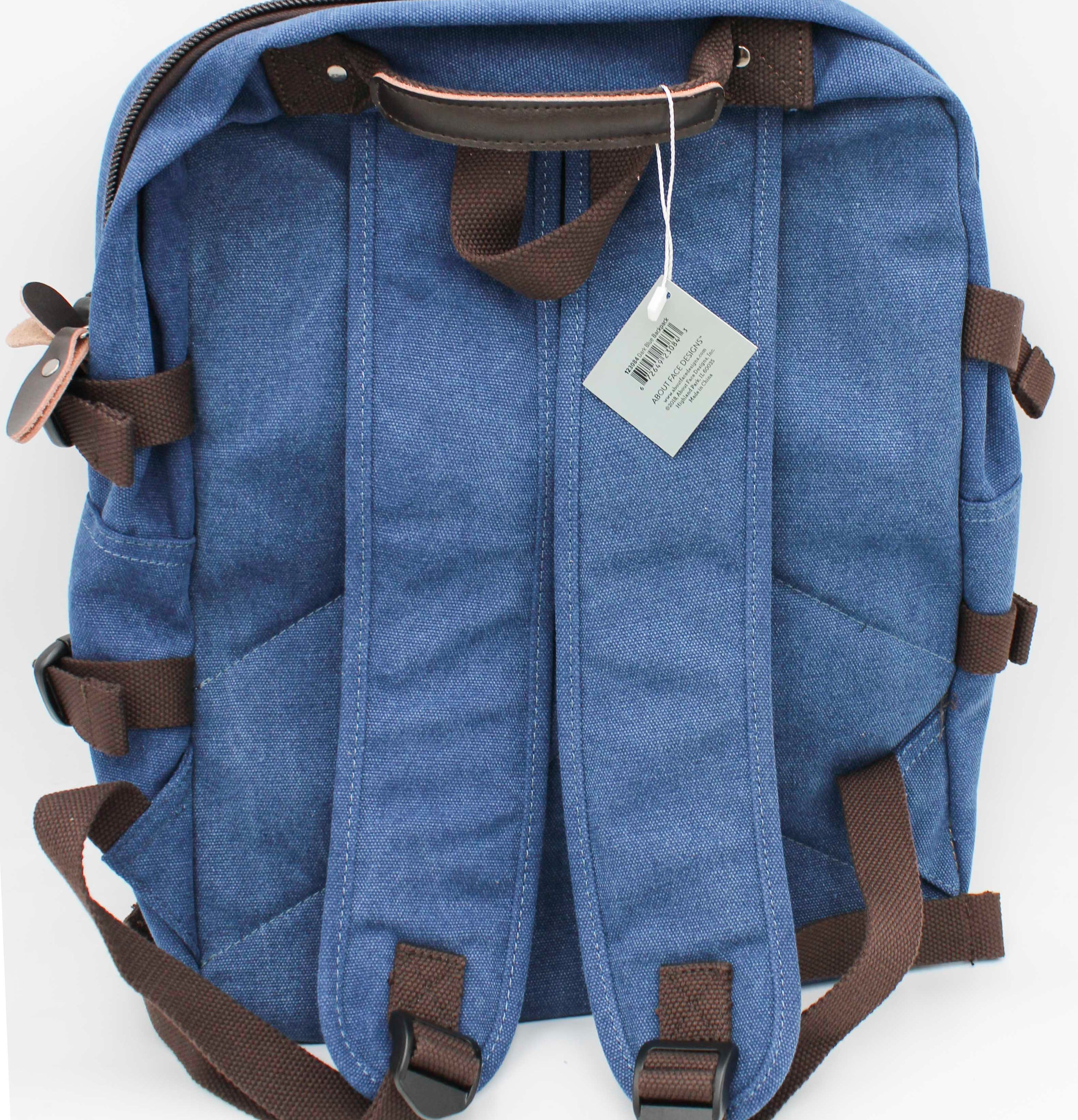 MAN STUFF BACKPACK - DARK BLUE