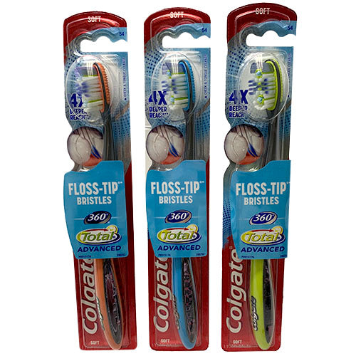 COLGATE FLOSS TIP T/BRUSH-SOFT/ASST-NI