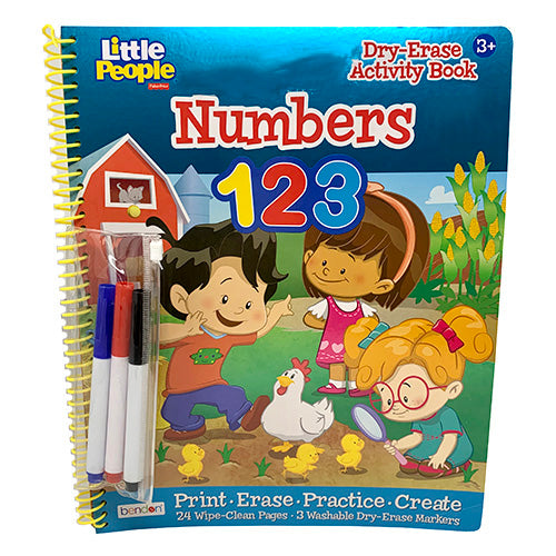 SP DRY ERASE NUMBERS LIL PEOPLE $9.99