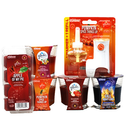 GLADE AIR FRESHENER 19PC ASST DSPLY