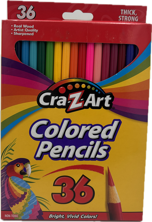 CRA-Z-ART COLORED PENCILS 36ct