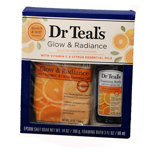 SP DR. TEAL'S SET BATH EPSOM SALT .14-oz FOAMING BATH 3-oz